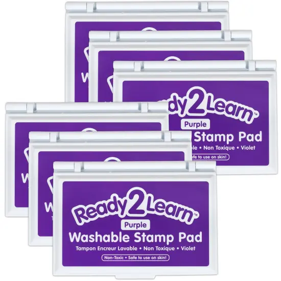 Washable Stamp Pad - Purple - Pack of 6 {1}
