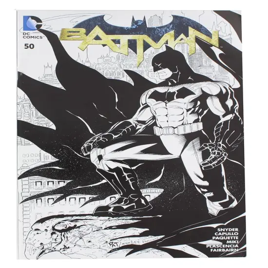 Batman Vol 2 #50 Comic Con Box Black And White Cover Comic {1}