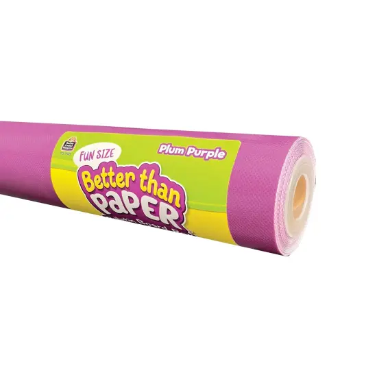 Fun Size Better Than Paper&reg; Bulletin Board Roll, 18" x 12', Plum Purple, Pack of 3 {1}