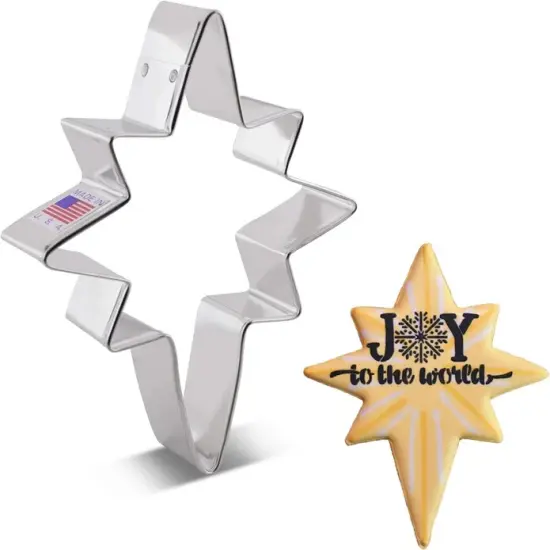 Ann Clark Christmas Bethlehem Star Cookie Cutter, 5" {1}