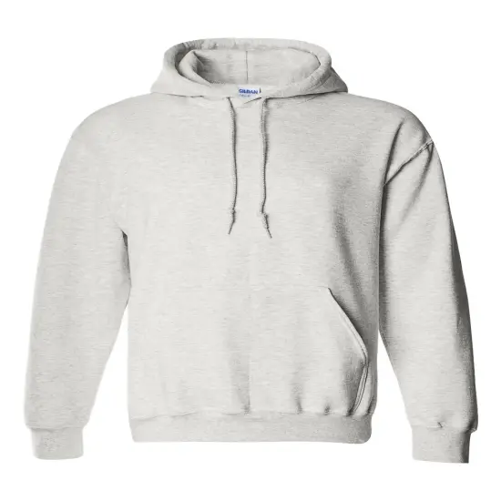Gildan&reg; DryBlend Crew Neck Long Sleeve Hooded Sweatshirt Ash {2}