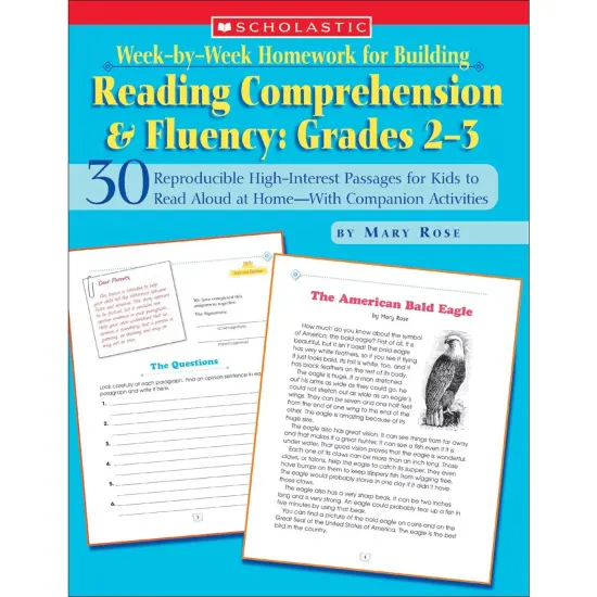 Week By Week Homework for Building Reading Comprehension and Fluency, Grades 2-3 {1}