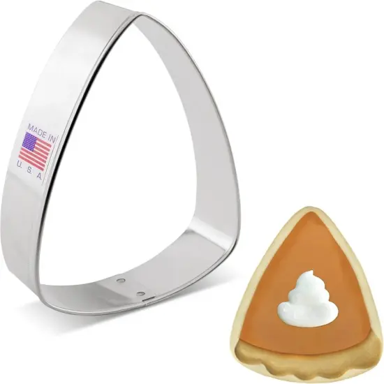 Ann Clark Watermelon Slice Cookie Cutter, 3.75" Candy Corn, Ghost, Pumpkin Pie, {5}