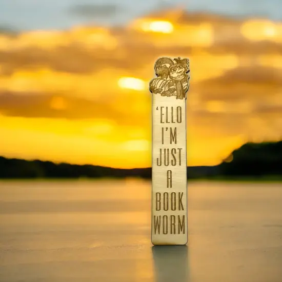 Bookmark - Ello I'm Just a Book Worm {4}