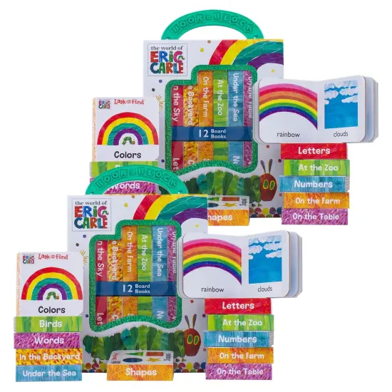 My First Library Eric Carle, 12 Books Per Set, 2 Sets {1}