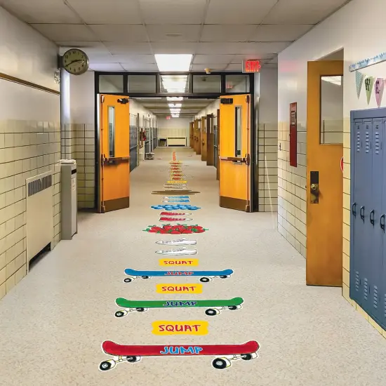 Pete the Cat My Groovy Shoes Sensory Path {3}