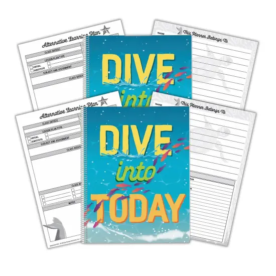 Seas the Day Lesson Plan & Record Books, Pack of 2 {1}