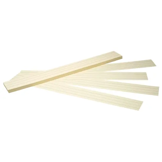 Sentence Strips, Manila, 3" x 24", 100 Strips Per Pack, 6 Packs {2}