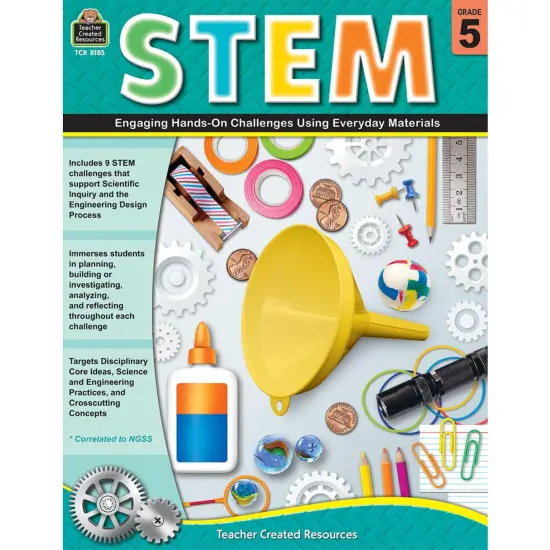 STEM: Engaging Hands-On Challenges Using Everyday Materials (Gr. 5) {1}