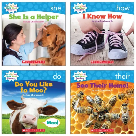 Nonfiction Sight Word Readers Set, Level B, Set of 25 Books {5}
