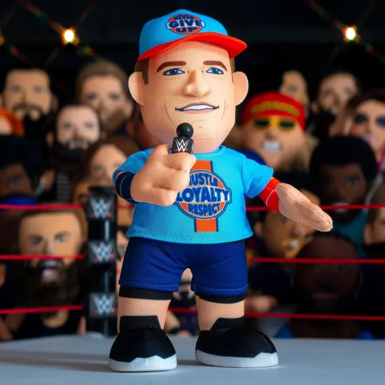 Bleacher Creatures WWE Superstar John Cena (Hustle Loyalty Respect - Blue) 10" Plush Figure {2}