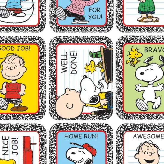 Peanuts&reg; Motivational Sticker, 36 Per Pack, 12 Packs {3}