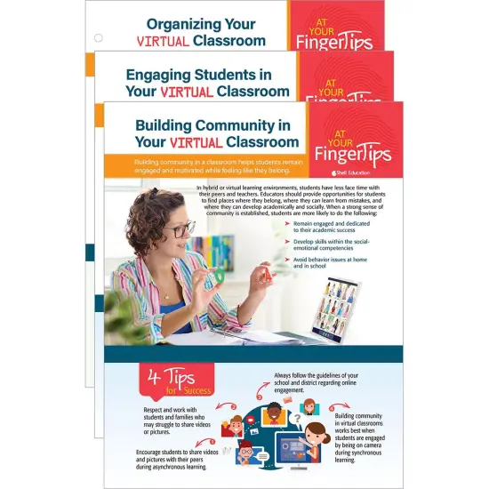 Virtual Classroom Basics At Your Fingertips, Set of 3 {1}