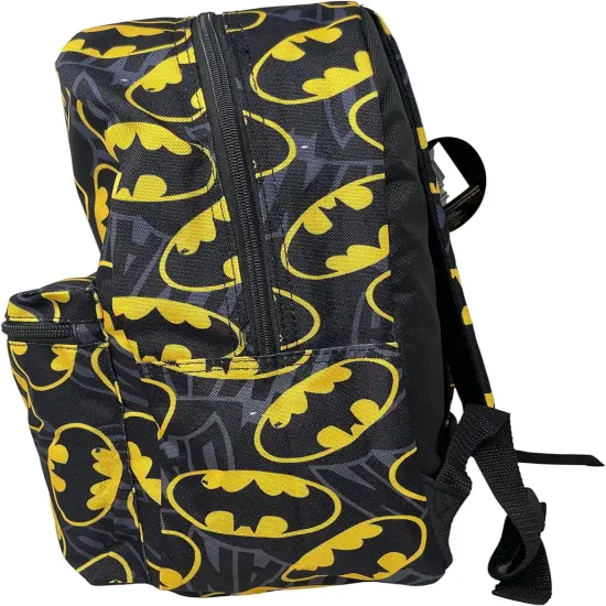 DC Comics Batman Logo 16 Inch Backpack {4}