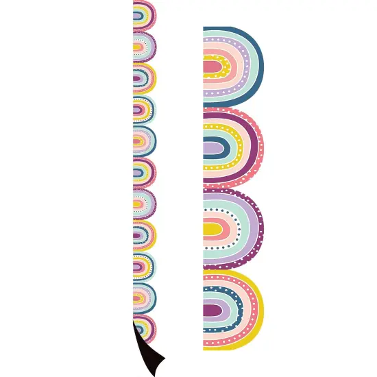 Oh Happy Day Rainbows Magnetic Border, 24 Feet Per Pack, 2 Packs {3}