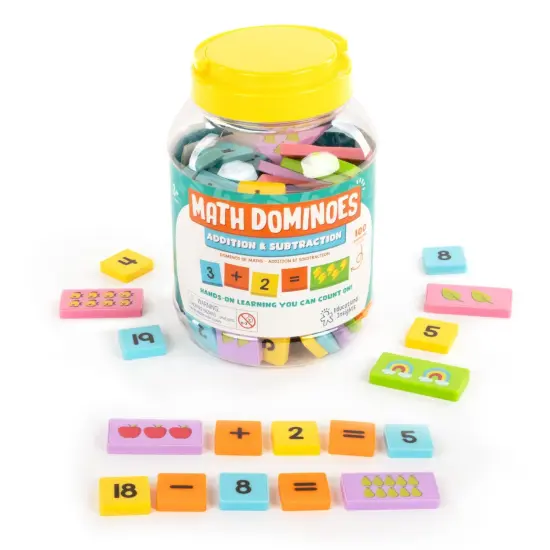 Math Dominoes &mdash; Addition & Subtraction {1}