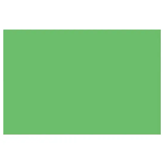 Construction Paper, Bright Green, 12" x 18", 50 Sheets Per Pack, 5 Packs {5}