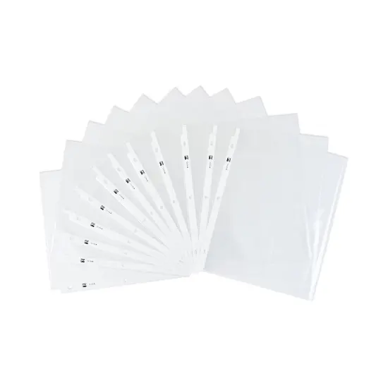 Sheet Protectors, Heavy Weight, Letter Size, Clear, Box of 100 {2}