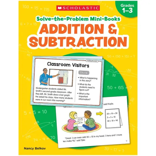 Solve-the-Problem Mini Books: Addition & Subtraction {1}