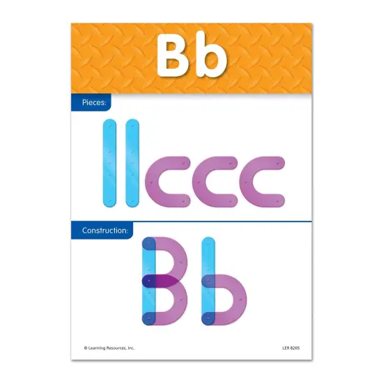 Letter Construction Activity Set {2}