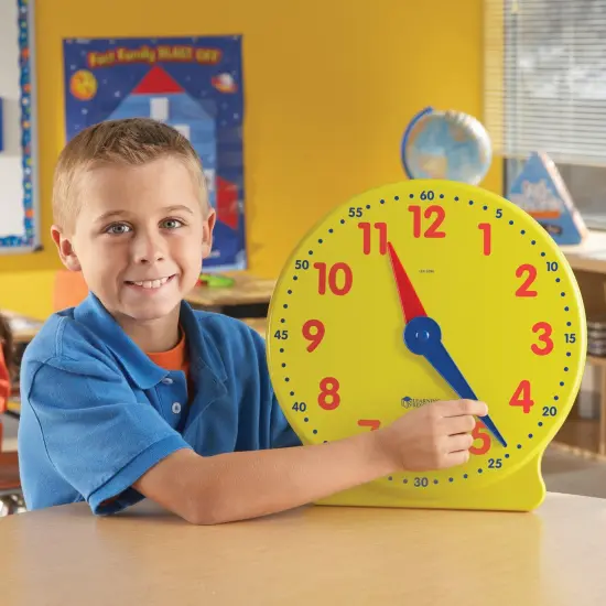 Big Time&trade; Learning Clock&reg;, 12-Hour Demonstration Clock {3}