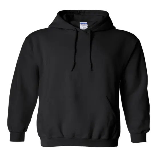 Gildan&reg; Heavy Blend Hooded Sweatshirt Black {1}