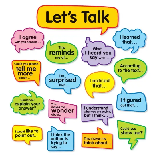 Conversation Starters: Bulletin Board Set {1}