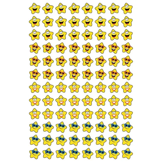 Star Brights superShapes Stickers, 800 Per Pack, 6 Packs {3}