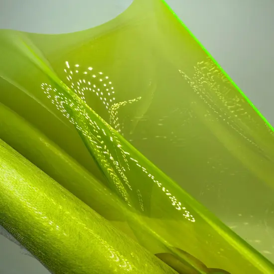 Highlighter Yellow Clear Jelly Vinyl (TPU) {1}