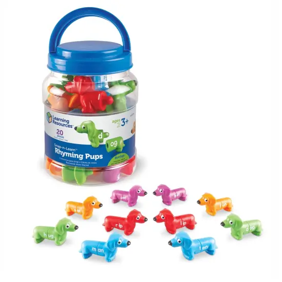 Snap-n-Learn&trade; Rhyming Pups {1}