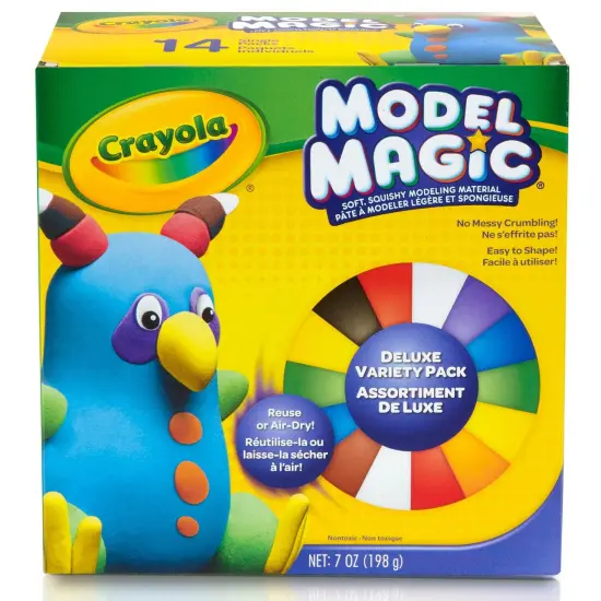 Model Magic Variety Pack, 9 Colors, 0.5-oz., 14 Count {1}