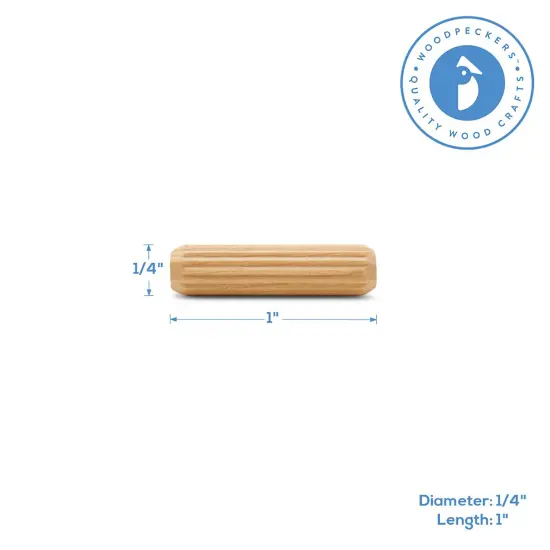 Wood Dowel Pins, Multiple Sizes, for Furniture & Crafts|Woodpeckers {3}