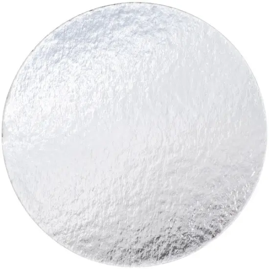 6" Round Gold/Silver Cake Board 12ct {3}