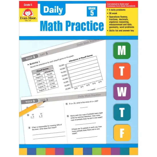 Daily Common Core Math Practice, Grade 5 {1}