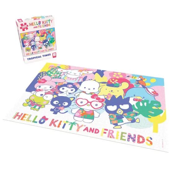 Hello Kitty and Friends Tropical Times 1000-Piece Puzzle {1}