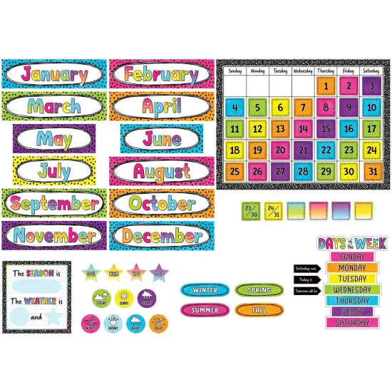 Brights 4Ever Calendar Bulletin Board Set {3}