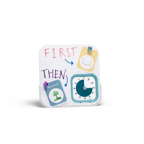 MOD&reg; Timer + Magnetic Dry Erase Board - Lake Day Blue {3}