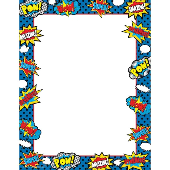 Superhero Computer Paper, 50 Sheets Per Pack, 6 Packs {2}