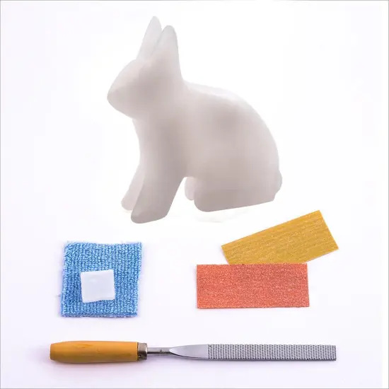 Mothers Day Gift - Arctic Hare Alabaster Carving Kit {3}