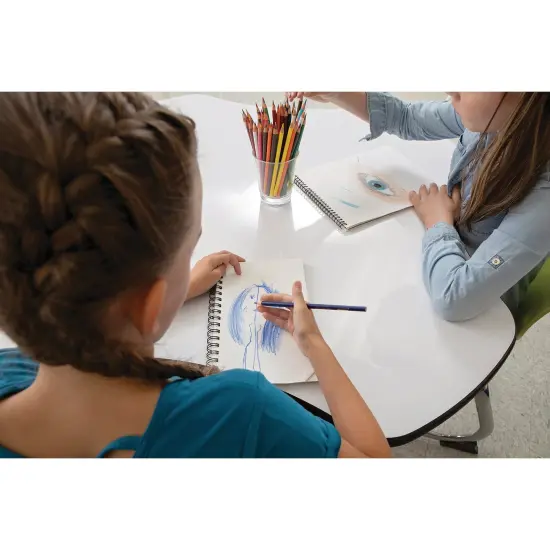 Sketch Diary, Medium Weight, 9-1/2" x 6", 70 Sheets, Pack of 6 {2}