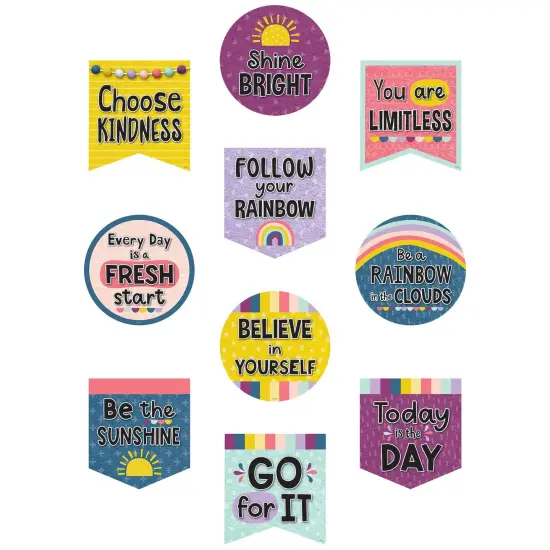 Oh Happy Day Positive Sayings Accents, 30 Per Pack, 3 Packs {2}