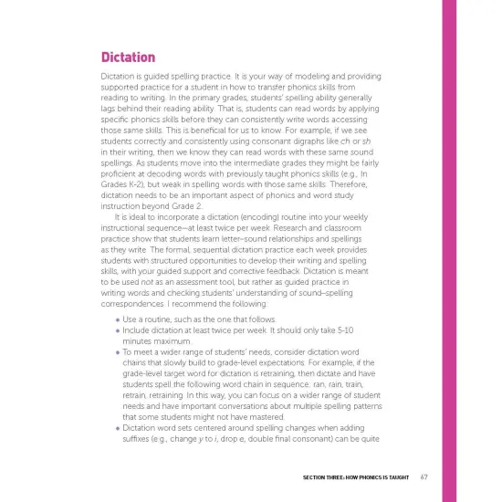 Teaching Phonics & Word Study in the Intermediate Grades, 3rd Edition {6}