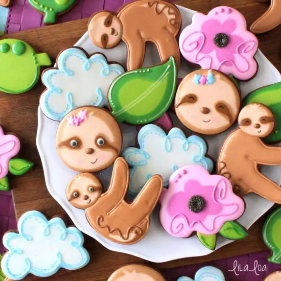 Ann Clark Sloth Cookie Cutter {6}