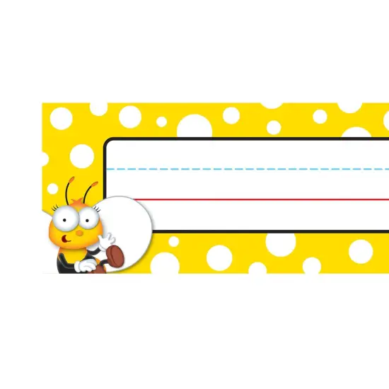 Buzz-Worthy Bees Nameplates, Grades PK-5, 36 Per Pack, 6 Packs {3}