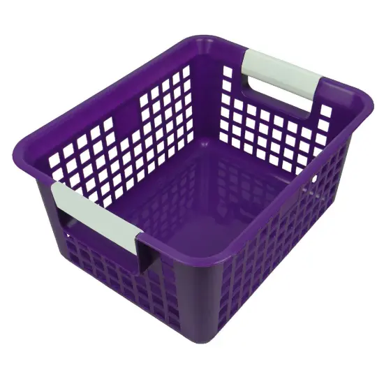 Tattle&reg; Book Basket, Purple, Pack of 3 {2}