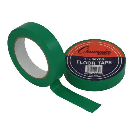 Floor Marking Tape, 1" X 36 yd, Green, 6 Rolls {2}