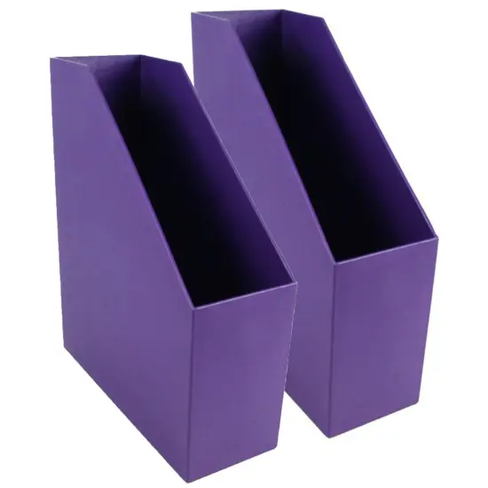 Magazine File, Purple, Pack of 2 {1}