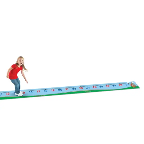 0-30 Number Line Floor Mat {4}