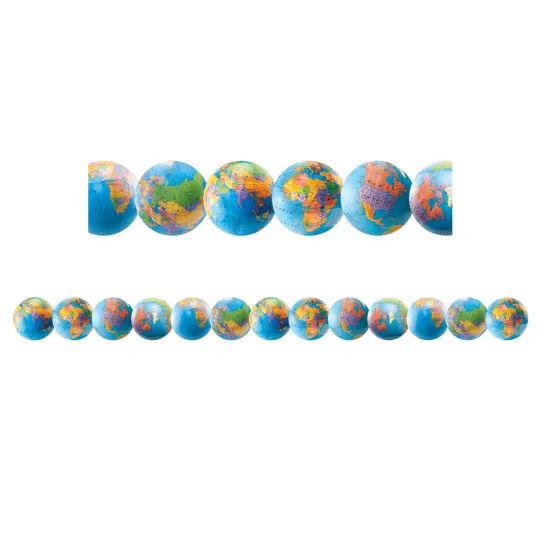 Globes Border, 36 Feet Per Pack, 6 Packs {2}