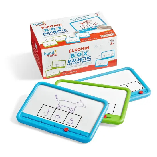 Elkonin Box Magnetic Dry-Erase Board Set {1}